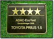 Toyota Prius bleibt Umwelt-Primus