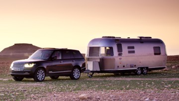 Range Rover und Airstream