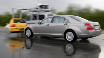 Sicherheitssystem: Notbremshelfer im Test