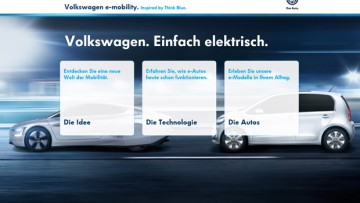 Informationsportal: VW macht E-Mobilität erfahrbar