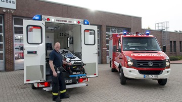 Zwei Crafter-Aufbauten: Im Dienst der VW-Feuerwehr