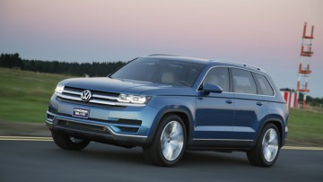 SUV-Studie: Blauer Riese von VW