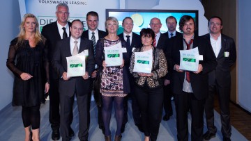 Die grüne Flotte: VW Leasing und NABU verleihen Umwelt-Award