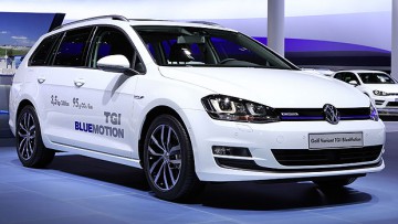 VW: Golf Variant im Erdgas-Modus