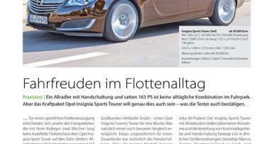 Fahrfreuden im Flottenalltag