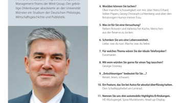 Fünfzehn Fragen: " Liebe, was du tust. Mache, was du liebst. " - Andreas Berents Geschäftsführer Euromaster Deutschland und Österreich