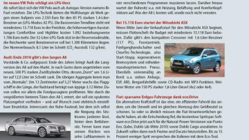 Im neuen VW Polo schlägt ein LPG-Herz
