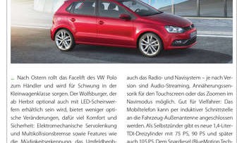 VW | Dezent gelifteter Polo mit neuen ...