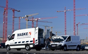 Maske Autoleasing: Mobile Serviceeinheiten vor Ort