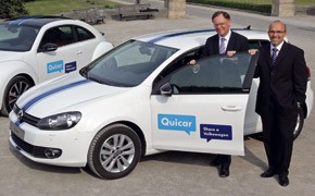 Neues Carsharing-Konzept: 200 Golf BlueMotion in Hannover