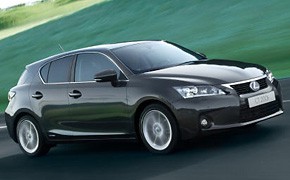Lexus CT 200h: Niedriger CO2-Ausstoß