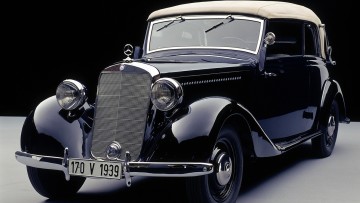 Etablierte Mercedes vor 90 Jahren in der Mittelklasse – Der Typ 170 V (hier als Cabriolet B) ist der Urahn der modernen Mercedes C-Klasse
