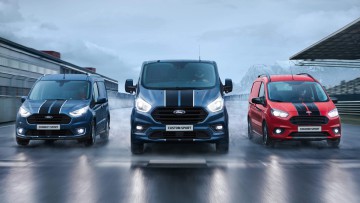 Ford Transit Custom Sport: Zwei Rennstreifen für einen Transporter