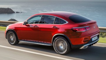 Mercedes überarbeitet GLC Coupé: Schön schräg