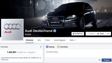 Facebook: Premiummarken mit den meisten Fans