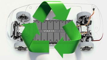 Batterie-Recycling VW
