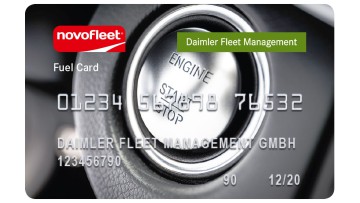 Tankkarte: Daimler Fleet Management bietet Novofleet Card