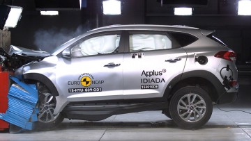 Euro NCAP-Crashtest: Fünf Sterne für den Hyundai Tucson