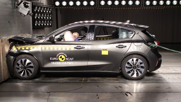 Euro-NCAP-Crashtest: Ford und Volvo mit fünf Sternen