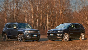 Jeep Renegade und Compass: Mit Allrad und Stecker