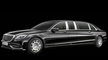 Mercedes-Maybach Facelift : Topmodell Pullman mit 630 PS
