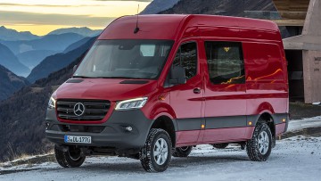 Fahrbericht Mercedes Sprinter 319 CDI 4x4: Transport auf fast jedem Untergrund gesichert