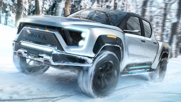 E-Pick-up Nikola Badger: Allradriese mit Riesenreichweite