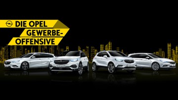 Opel: "Kick-Start"-Raten für Gewerbekunden