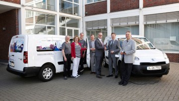 Aachen: Peugeot und Handwerkskammer starten E-Projekt