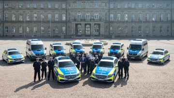 Baden-Württemberg: Polizei übernimmt Mercedes-Benz-Flotte