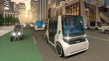 E-Mobilität: Autonomer Shuttle-Dienst "Mover"