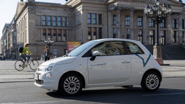 Mobilitätsdienst: Share Now flottet Fiat 500 ein