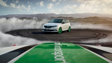 Sondermodell Skoda Fabia "R5": Exklusiver 1,4-Liter-TSI