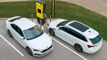 Neues Basismodell für Skoda Octavia iV: Günstiger elektrisch unterwegs