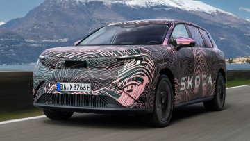 Skoda Peaq im Tarnanzug