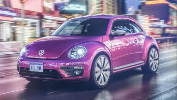 Pink Edition des VW Beetle