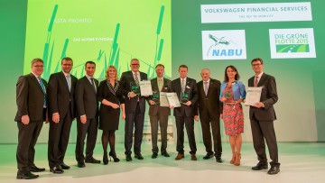 VW und NABU: Grüne Flotten ausgezeichnet