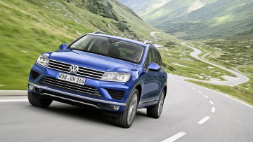 VW: Chromverpackter Touareg kann segeln