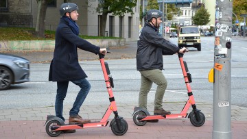 Unfallstatistik: Gut 2.000 schwere E-Scooter-Crashs pro Jahr