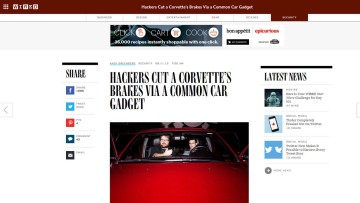 IT-Experten: Corvette per SMS gehackt