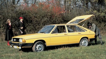 Der Audi 100 Avant (Baujahr 1978) brachte als Schrägheck mit großer Heckklappe viel unter.