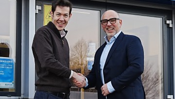 Christophe de Chatillon (li.) und Edo Wiggers (re.)