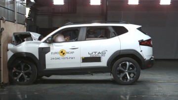 Euro-NCAP-Crash-Test: Nur drei Sterne für Preiswert-Pkw