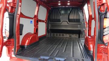 Ford Transit Custom, Transporter, Lieferwagen, Laderaum, Ladefläche