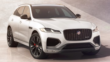 Jaguar F-Pace: Sportlich schwarz