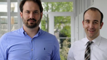 Kazenmaier, Max Nastold (links) und Dr. Christian Glaser