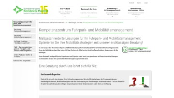 Kompetenzzentrum Fuhrpark- und Mobilitätsmanagement