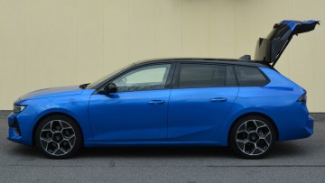 Opel Astra Sports Tourer, Seitenansicht, Silhouette, Heckklappe