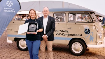 Gewerbekunden: VWN begrüßt 750. ServicePlus Partner