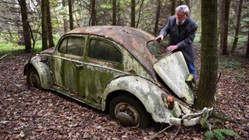 Mauerfall-Auto: Ein Käfer macht rüber